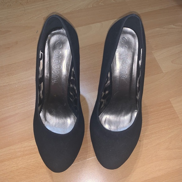 Cheetah Print Platform Pumps - Picture 4 of 5